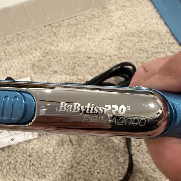 New BaBylissPRO Nano Titanium Prima2000 3/4" Mini Ionic Styling Iron 420F - Picture 9 of 10